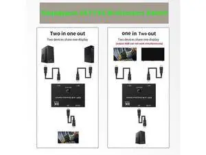 switch displayport Switch splitter 8K Displayport 1.4 Bi-direction DP Switch Selector box 1X2 DP 2X1 4K@120Hz 8K@30Hz switch displayport Switch splitter 8K Displayport 1.4 Bi-direction DP Switch Selector box 1X2 DP 2X1 4K@120Hz 8K@30Hz