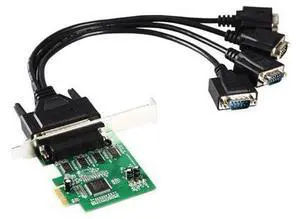 FOR MCS9904 set PCI Express 4 serial ports rs232 db9 PCIe controller card with fan out cable FOR MCS9904 set PCI Express 4 serial ports rs232 db9 PCIe controller card with fan out cable
