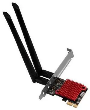 WiFi 6 PCIE Wireless Adapter Tri band Intel AX210 Wireless Wi Fi 6E 802.11AX 5374M Desktop Network Card Bluetooth 5.2 Support 6G WiFi 6 PCIE Wireless Adapter Tri band Intel AX210 Wireless Wi Fi 6E 802.11AX 5374M Desktop Network Card Bluetooth 5.2 Support 6G