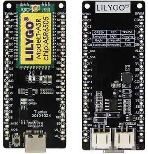 Solar Development Board ASR6505 Integrated SX1262Lora Module Solar Power Supply Interface (915MHz) Solar Development Board ASR6505 Integrated SX1262Lora Module Solar Power Supply Interface (915MHz)