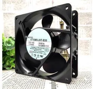 4715ms-20T-B30 200V 10/10W 120*120*38 aluminum frame fan 4715ms-20T-B30 200V 10/10W 120*120*38 aluminum frame fan