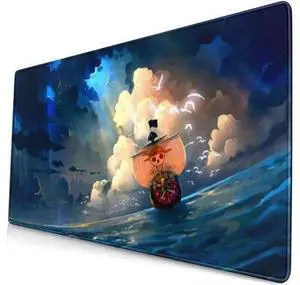 Anime One Piece Mouse Pad,Extended Gaming Mouse Pad with Stitched Edges, Large Mouse pad with Non-Slip Rubber Base for Work & Gaming, Office & Home,35.4x15.7inch Anime One Piece Mouse Pad,Extended Gaming Mouse Pad with Stitched Edges, Large Mouse pad with Non-Slip Rubber Base for Work & Gaming, Office & Home,35.4x15.7inch