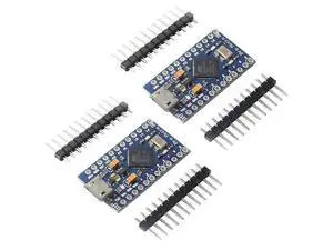 DEVMO 2PCS Pro Micro ATmega32U4 5V 16MHz Micro-USB Development Module Board with 2 Row pin Header Compatible ard-uino Leonardo Replace ATmega328 Pro Mini DEVMO 2PCS Pro Micro ATmega32U4 5V 16MHz Micro-USB Development Module Board with 2 Row pin Header Compatible ard-uino Leonardo Replace ATmega328 Pro Mini