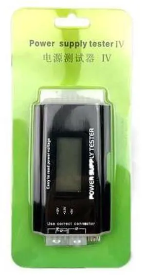 Digital LCD Computer PC Power Supply Tester Checker 20/24 Pin SATA HDD ATX BTX Meter Power Supply Tester Checker Power Measuring Digital LCD Computer PC Power Supply Tester Checker 20/24 Pin SATA HDD ATX BTX Meter Power Supply Tester Checker Power Measuring