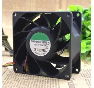 PMD2408PMB2-A DC24V 7.2W 8cm 8038 3-wire frequency converter fan PMD2408PMB2-A DC24V 7.2W 8cm 8038 3-wire frequency converter fan