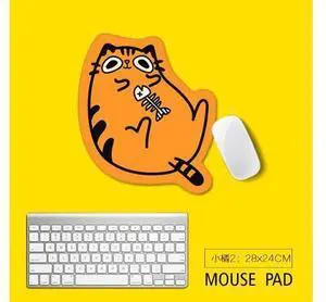 Lovely Animal Mouse Pad Kawaii Bear Large Mouse Pad Big Computer Gaming Mouse Pad Non-slip Natural Rubber Gaming Mouse Pad(Small Cat Orange) Lovely Animal Mouse Pad Kawaii Bear Large Mouse Pad Big Computer Gaming Mouse Pad Non-slip Natural Rubber Gaming Mouse Pad(Small Cat Orange)