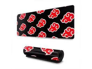 Gaming Mouse Pad Large for Japanese Anime Akatsuki Itachi Uchiha Mouse pad Smooth Surface Stitched Edges Ultra Thick Anti-Slip Rubber Base Soft Cloth for Gamer Office Home 31.5" x 11.8" x 0.12" Gaming Mouse Pad Large for Japanese Anime Akatsuki Itachi Uchiha Mouse pad Smooth Surface Stitched Edges Ultra Thick Anti-Slip Rubber Base Soft Cloth for Gamer Office Home 31.5" x 11.8" x 0.12"