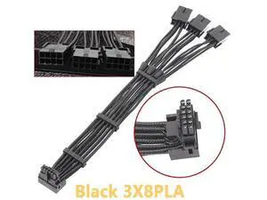 for RTX40 Series Graphics Card - 3x 8Pin Female to 12VHPWR PCIE 5.0 16Pin ATX3.0 600W Power Supply Cord 30CM(3X8PIN for PLA) for RTX40 Series Graphics Card - 3x 8Pin Female to 12VHPWR PCIE 5.0 16Pin ATX3.0 600W Power Supply Cord 30CM(3X8PIN for PLA)