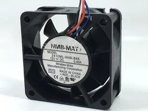 NMB-MAT 2410ML-04W-B66 G01 DC 12V 0.40A 60x60x25mm Server Square Fan NMB-MAT 2410ML-04W-B66 G01 DC 12V 0.40A 60x60x25mm Server Square Fan