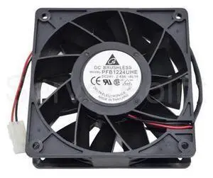 Well Tested PFB1224UHE -6L14 12CM 12038 120x120x38MM Fan 2-Pin DC 24V 2.40A Wind Volume Inverter Cooling For Delta Well Tested PFB1224UHE -6L14 12CM 12038 120x120x38MM Fan 2-Pin DC 24V 2.40A Wind Volume Inverter Cooling For Delta