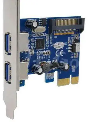 FOR 2 Port USB 3.0 PCI-E PCIE PCI Express sata power supplyAdapter usb3.0 Converter Card 720200 set Low Profile FOR 2 Port USB 3.0 PCI-E PCIE PCI Express sata power supplyAdapter usb3.0 Converter Card 720200 set Low Profile