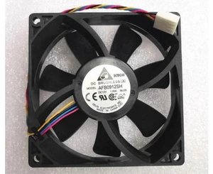 AFB0912SH For Delta 9025 9225 90mm Fan 4-Wire Dual Ball Bearing 12V 1A 5400RPM cooling fan AFB0912SH For Delta 9025 9225 90mm Fan 4-Wire Dual Ball Bearing 12V 1A 5400RPM cooling fan