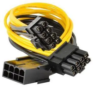 5-pack PCI-E 8-pin to 2x 6+2-pin Power Splitter Cable PCIE PCI Express 5X 5-pack PCI-E 8-pin to 2x 6+2-pin Power Splitter Cable PCIE PCI Express 5X