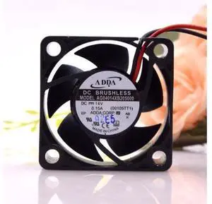 DC 14V fan AG04014XB205000 For ADDA 14VDC 0.15a 4020 4mm Max Airflow Rate Frequency Converter cooler cooling fan DC 14V fan AG04014XB205000 For ADDA 14VDC 0.15a 4020 4mm Max Airflow Rate Frequency Converter cooler cooling fan