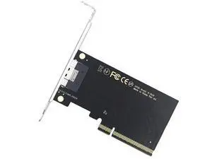 Card External Slimline SFF-8654 8X 74Pin to PCIE Express 3.0 PCIE4.0 Raid Card VROC Raid0 Hyper Adapter Card External Slimline SFF-8654 8X 74Pin to PCIE Express 3.0 PCIE4.0 Raid Card VROC Raid0 Hyper Adapter