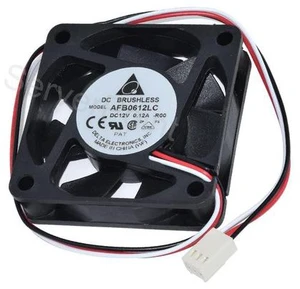 AFB0612LC DC 12V 0.12A 60x60x13mm Three Wires Server Square Cooling Fan Well Tested AFB0612LC DC 12V 0.12A 60x60x13mm Three Wires Server Square Cooling Fan Well Tested