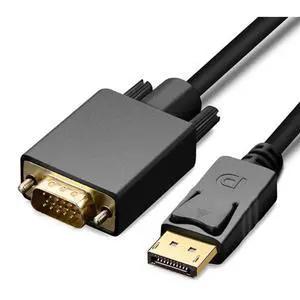 High-definition conversion cable for connecting computer graphics card to monitor/projector via D-PHAT to VGA connection. High-definition conversion cable for connecting computer graphics card to monitor/projector via D-PHAT to VGA connection.