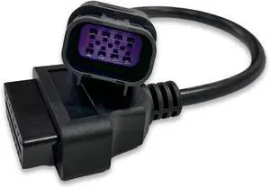 OBD2 Adapter Cable for Polaris 8 Pin to 16 Pin OBD Diagnostic Connector | Fit for Polaris Slingshot, RZR, Ranger, General, Sportsman, ACE, ATV Motorcycle Diagnostic Tool, Work with OBDii Code Reader OBD2 Adapter Cable for Polaris 8 Pin to 16 Pin OBD Diagnostic Connector | Fit for Polaris Slingshot, RZR, Ranger, General, Sportsman, ACE, ATV Motorcycle Diagnostic Tool, Work with OBDii Code Reader