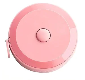 2M Soft Tape Measure, Dual-Scale Flexible Ruler for Body Sewing & Tailoring, Retractable Cloth Measuring Tape for Body Metrics & Craft Projects (Pink) 2M Soft Tape Measure, Dual-Scale Flexible Ruler for Body Sewing & Tailoring, Retractable Cloth Measuring Tape for Body Metrics & Craft Projects (Pink)