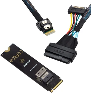 Mainboard SSD Slimline SAS PCIe SSD Adapter NGFF M-Key NVME to SFF-8654 to U.2 U2 SFF-8639 NVME PCIe SSD Cable Mainboard SSD Slimline SAS PCIe SSD Adapter NGFF M-Key NVME to SFF-8654 to U.2 U2 SFF-8639 NVME PCIe SSD Cable