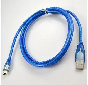 5 FT USB 2.0 A MALE TO MINI B 5-PIN MALE PC DATA CABLE 5 FT USB 2.0 A MALE TO MINI B 5-PIN MALE PC DATA CABLE