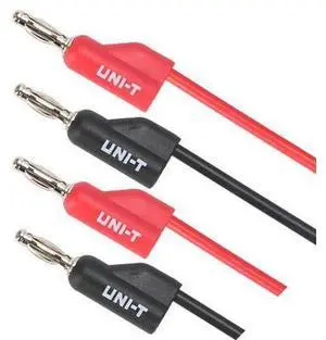UNI-T UT-L10 Dual-head multifunctional connector; banana pair plug for test adapter cable / CAT III 1000V 10A UNI-T UT-L10 Dual-head multifunctional connector; banana pair plug for test adapter cable / CAT III 1000V 10A