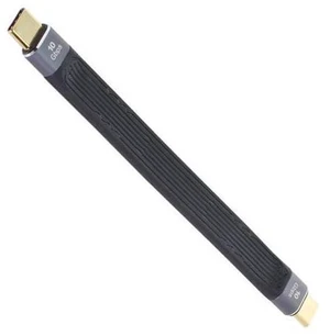 Type-C USB-C Male to Male USB 3.1 10Gbps Flat Slim FPC Data Cable for Laptop & Phone 13cm Type-C USB-C Male to Male USB 3.1 10Gbps Flat Slim FPC Data Cable for Laptop & Phone 13cm