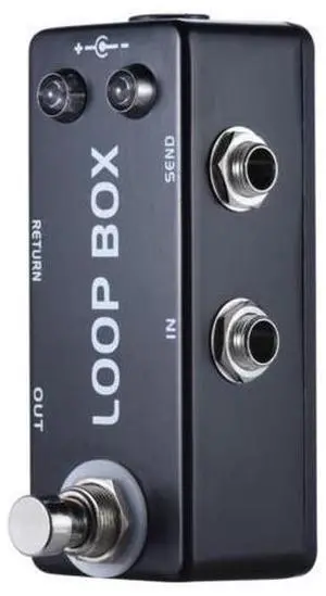 MOSKY Loop Box Electric Guitar Pedal Effects Pedal Support for Guitar Kit Loop Box Synthesizer Effector Mini True Bypass Looper MOSKY Loop Box Electric Guitar Pedal Effects Pedal Support for Guitar Kit Loop Box Synthesizer Effector Mini True Bypass Looper