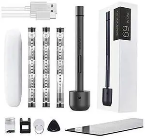 Wowstick 1F+ 69 In 1 Mini Electric Screwdriver, Precision Screwdriver Set with 56 Magnetic Precision Bits & LED Light, Rechargeable Automatic Screwdriver for Toys, Mobile Phones, Computers Wowstick 1F+ 69 In 1 Mini Electric Screwdriver, Precision Screwdriver Set with 56 Magnetic Precision Bits & LED Light, Rechargeable Automatic Screwdriver for Toys, Mobile Phones, Computers