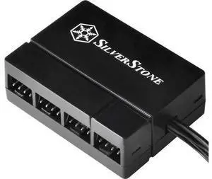 SilverStone Technology Silverstone 8-Port PWM Fan Hub/Splitter for 4-Pin & 3-Pin Fans* in Black SST-CPF04-USA (Newest Version) SilverStone Technology Silverstone 8-Port PWM Fan Hub/Splitter for 4-Pin & 3-Pin Fans* in Black SST-CPF04-USA (Newest Version)