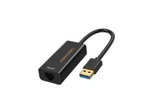 USB to Ethernet Adapter, USB 3.0 to 10/100/1000 Gigabit Wired LAN Network Adapter Compatible with Nintendo Switch, Windows, MacBook, macOS, Mac Pro Mini, Laptop, PC and More USB to Ethernet Adapter, USB 3.0 to 10/100/1000 Gigabit Wired LAN Network Adapter Compatible with Nintendo Switch, Windows, MacBook, macOS, Mac Pro Mini, Laptop, PC and More