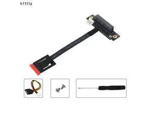 Add On Card 270 Degree M.2 NGFF Dual Key A-E To PCI-E 4X Adapter Cable 4P FDD Power Connector M2 Key A/E to PCI Express X4 Riser Add On Card 270 Degree M.2 NGFF Dual Key A-E To PCI-E 4X Adapter Cable 4P FDD Power Connector M2 Key A/E to PCI Express X4 Riser
