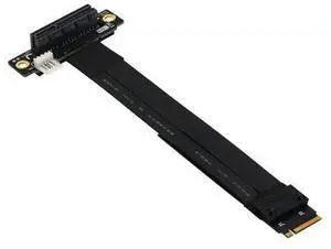 Riser PCIe x4 3.0 Extension Cable PCI Express 4x To M.2 NVMe M Key 2230 2242 2260 2280 Riser Card Gen 3.0 Extender Cable 32G/bps Riser PCIe x4 3.0 Extension Cable PCI Express 4x To M.2 NVMe M Key 2230 2242 2260 2280 Riser Card Gen 3.0 Extender Cable 32G/bps