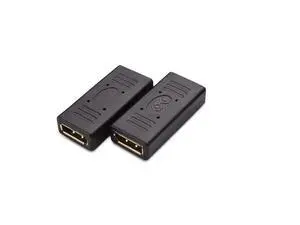 2-Pack DisplayPort to DisplayPort Coupler Display Port Adapter Female to Female DP to DP Coupler 2-Pack DisplayPort to DisplayPort Coupler Display Port Adapter Female to Female DP to DP Coupler