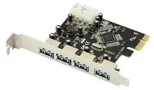 PROMOTION FAST USB 3.0 PCI E PCIE 4 PORTS Express Expansion Card Adapter PROMOTION FAST USB 3.0 PCI E PCIE 4 PORTS Express Expansion Card Adapter