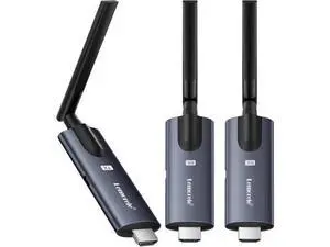 Lemorele Wireless HDMI Transmitter and 2 Receivers,Support Wireless Receiving APP TuTuPlay 2.4/5G 656ft 1080P HD,for Streaming Video&Audio to HDTV/Projector/Tablet/Mobile from Laptop/TV-Box/Blu-ray Lemorele Wireless HDMI Transmitter and 2 Receivers,Support Wireless Receiving APP TuTuPlay 2.4/5G 656ft 1080P HD,for Streaming Video&Audio to HDTV/Projector/Tablet/Mobile from Laptop/TV-Box/Blu-ray