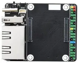 Waveshare Mini Dual Gigabit Ethernet Base Board Compatible with Raspberry Pi Compute Module 4 Suitable for All Variants of Compute Module 4, Only Including CM4-DUAL-ETH-MINI Baseboard Waveshare Mini Dual Gigabit Ethernet Base Board Compatible with Raspberry Pi Compute Module 4 Suitable for All Variants of Compute Module 4, Only Including CM4-DUAL-ETH-MINI Baseboard