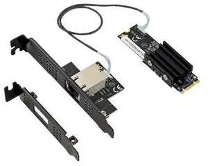 IO-M2F113-GLAN, M.2 (B+M Key) to Single-Port 10G Gigabit Network Adapter, AQC113 Chip, 1×RJ45 Port with LED Indicator, Supports Windows and Linux Systems IO-M2F113-GLAN, M.2 (B+M Key) to Single-Port 10G Gigabit Network Adapter, AQC113 Chip, 1×RJ45 Port with LED Indicator, Supports Windows and Linux Systems