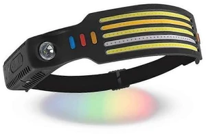 Rechargeable 5-Color LED Headlamp with 14 Modes, Motion Sensor & Type-C Fast Charging for Outdoor Use Rechargeable 5-Color LED Headlamp with 14 Modes, Motion Sensor & Type-C Fast Charging for Outdoor Use