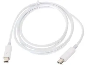 Thunderbolt 2 Port Male to Male Video Data Cable for MacBook & SSD & Displays TB-004-WH Thunderbolt 2 Port Male to Male Video Data Cable for MacBook & SSD & Displays TB-004-WH