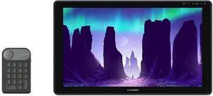 KAMVAS 22 Graphics Drawing Tablet with Screen 120% sRGB Battery-Free Stylus Adjustable Stand, 21.5inch Pen Display for Windows PC, Mac, Android with Mini Keydial K20 KAMVAS 22 Graphics Drawing Tablet with Screen 120% sRGB Battery-Free Stylus Adjustable Stand, 21.5inch Pen Display for Windows PC, Mac, Android with Mini Keydial K20