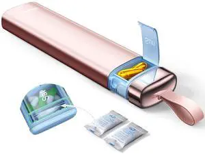 Metal 7 Day Pill Organizer for Travel, Airtight Weekly Pill Box with Built-in Desiccant, Slim Slide-Out Pill Case with Carry Handle for Medication, Vitamins & Supplements (Rose Gold) Metal 7 Day Pill Organizer for Travel, Airtight Weekly Pill Box with Built-in Desiccant, Slim Slide-Out Pill Case with Carry Handle for Medication, Vitamins & Supplements (Rose Gold)
