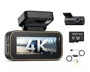 A810 Lite 4K Dash Cam Front and Rear, 5Ghz WiFi 6 DashCam, Car Camera with 4G LTE Remote Access, GPS Tracking, HDR Night Vision, 24H Parking Mode A810 Lite 4K Dash Cam Front and Rear, 5Ghz WiFi 6 DashCam, Car Camera with 4G LTE Remote Access, GPS Tracking, HDR Night Vision, 24H Parking Mode