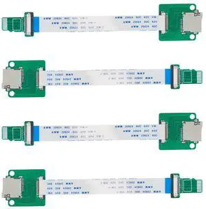 Micro SD Male to Female Flexible Extender, 15cm/5.9in Micro SD Card Extension Cable Adapter Compatible with Raspberry Pi, Arduino, and 3D Printer, 4 Pack Micro SD Male to Female Flexible Extender, 15cm/5.9in Micro SD Card Extension Cable Adapter Compatible with Raspberry Pi, Arduino, and 3D Printer, 4 Pack