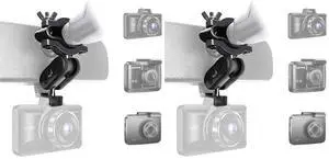 Dash Camera Mirror Mount Holder Kit, Dash Cam Mount M01 Pro, M01 Max, GS63H, GS63H Pro, GS63Pro Car Camera (Pack of 2) Dash Camera Mirror Mount Holder Kit, Dash Cam Mount M01 Pro, M01 Max, GS63H, GS63H Pro, GS63Pro Car Camera (Pack of 2)