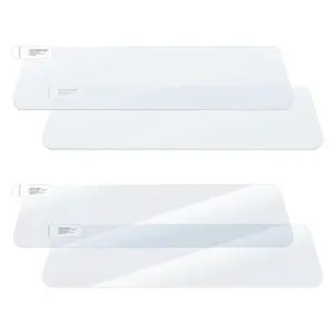 12" HD & Anti-Glare Film for Rear View Mirror Camera, Car Interior Rearview Mirror Anti-Scratch Sticker Safe Driving Protective Film (4 Pieces in Pack, Suitable for PG17, PG17 Max and PG17 Pro) 12" HD & Anti-Glare Film for Rear View Mirror Camera, Car Interior Rearview Mirror Anti-Scratch Sticker Safe Driving Protective Film (4 Pieces in Pack, Suitable for PG17, PG17 Max and PG17 Pro)