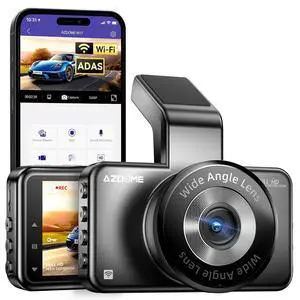 Front WiFi Dash Cam 1296P HD with 3" LCD Screen, Dashboard Camera with 150° Wide Angle, Night Vision, ADAS, G-Sensor, Loop Recording, 24/7 Parking Mode, Supports 128GB SD Card (M17) Front WiFi Dash Cam 1296P HD with 3" LCD Screen, Dashboard Camera with 150° Wide Angle, Night Vision, ADAS, G-Sensor, Loop Recording, 24/7 Parking Mode, Supports 128GB SD Card (M17)
