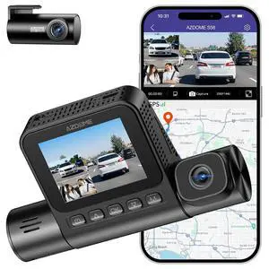 4K S58 3 Channel Dash Cam, 2K+1K+1K Dash Cam Front and Rear Inside, 4G LTE, Includes Hardwire Kit & OBD, Parking Mode, Dash Camera for Cars, G-Sensor, Built-in GPS & WiFi 6, WDR 4K S58 3 Channel Dash Cam, 2K+1K+1K Dash Cam Front and Rear Inside, 4G LTE, Includes Hardwire Kit & OBD, Parking Mode, Dash Camera for Cars, G-Sensor, Built-in GPS & WiFi 6, WDR