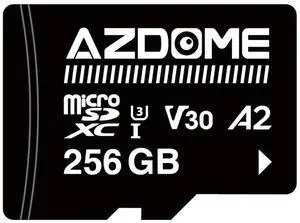 256GB Micro SD Card microSDXC Memory Card for M550 Max, GS63H Pro, PG17 Max, PG17 Pro Dash Cam Full HD & 4K UHD, U3, A2, V30 256GB Micro SD Card microSDXC Memory Card for M550 Max, GS63H Pro, PG17 Max, PG17 Pro Dash Cam Full HD & 4K UHD, U3, A2, V30