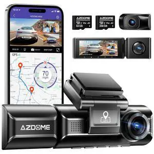 M550 3 Channel Dash Cam with 256GB TF Card M550 3 Channel Dash Cam with 256GB TF Card